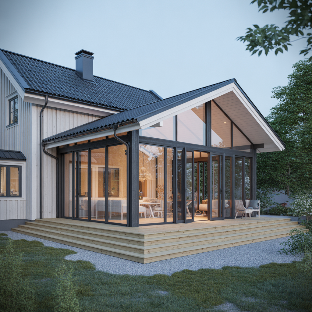 6.Vilka regler galler for att bygga en inglasad veranda
