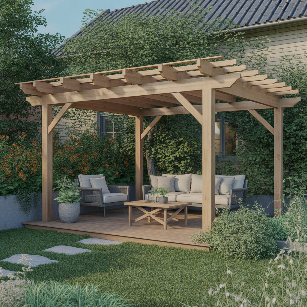 8.Sa bygger du en snygg och praktisk pergola for tradgarden
